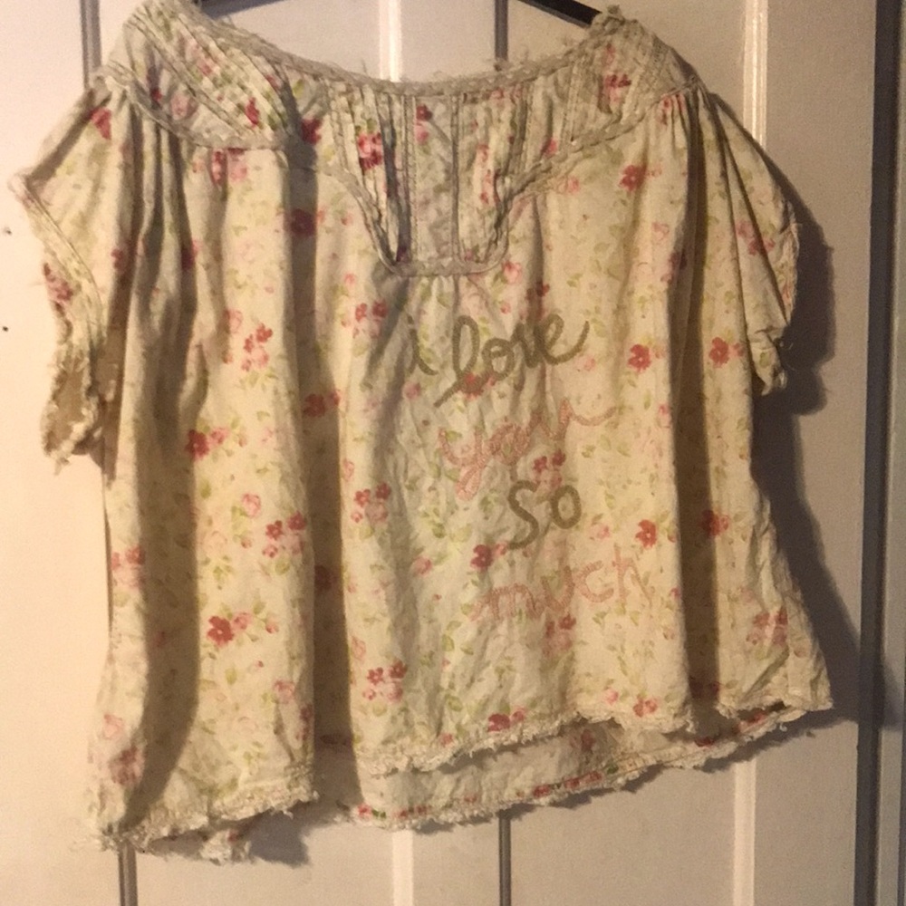Magnolia Pearl I Love You So Much blouse. Really fun shirt